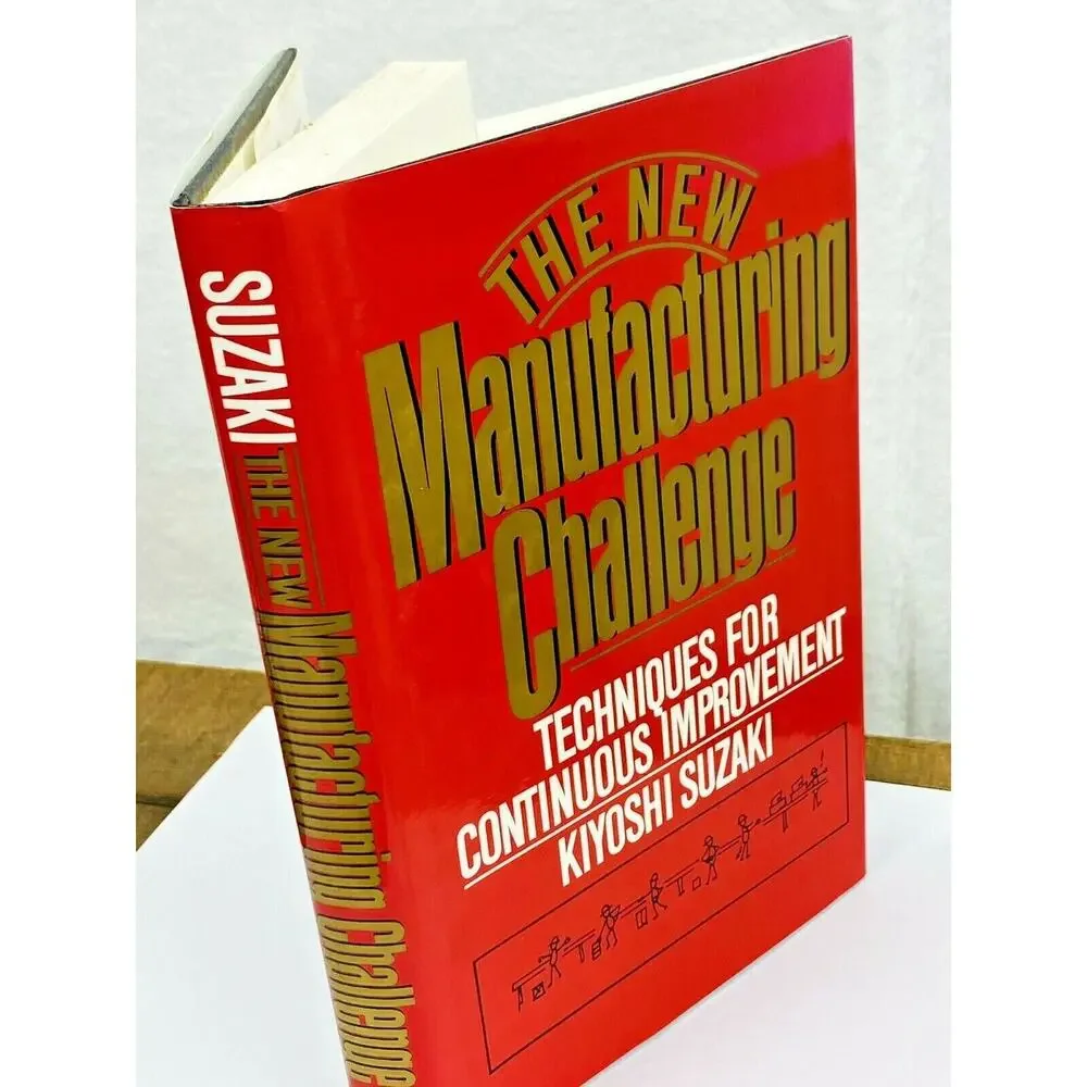 The New Manufacturing Challenge by Suzaki, Kiyoshi Techniques improvement 1987